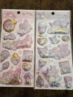 キラキラカプセルシール2シート