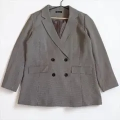 ragout アベイル　ダブルブレストジャケット　テーラードジャケット　千鳥柄