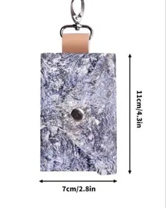 オリジナルデザイン抽象模様キーケース