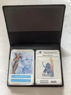 FF12 PS2メモリーカード　ステッカーとケース付き