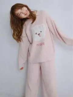 ♡gelato piqueメレンゲDOG ジャガードプルオーバー＆ロングパンツ♡