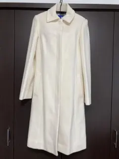 BURBERRY BLUE LABEL ロングコート ホワイト　40