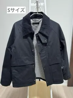ユニクロ ユーティリティショートブルゾン S ブラック ユニセックス