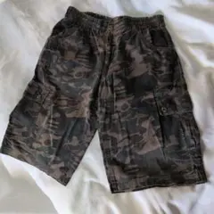 RATON 迷彩 カーゴハーフパンツ