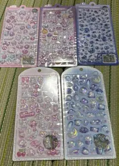 ボンボンドロップシール オリジナル新作など よるねこボンボン 5点セット正規品⑤