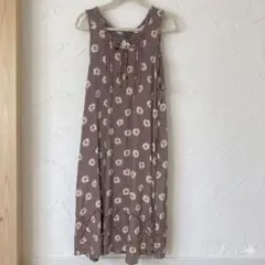 新品 Akiakane アキアカネ フリー ワンピース さえら ポテチーノ部屋着