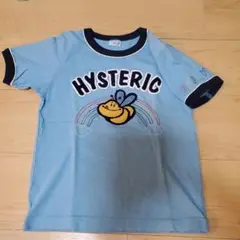 HYSTERIC 刺繍ミツバチTシャツ 水色