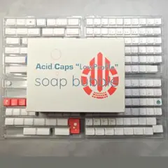 「Acid Caps “LowProfile”」soap bubble