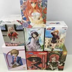 【新品・未開封】美少女フィギュア7体まとめ　五月　千束　めぐみん