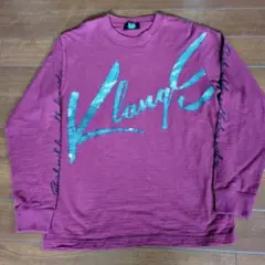 ILL'S 長袖カットソー ボルドー Mサイズエンジ色