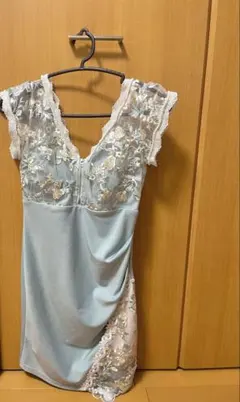 キャバクラ　ラウンジ　レース刺繍　ドレス