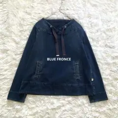 ブルーフロンセ　BLUE FRONCE 40 デニム　カットソー　プルオーバー
