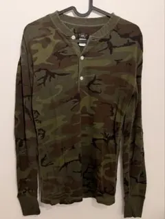 RRL Ralph Lauren カモ柄 ヘンリーネック サーマルのサムネイル