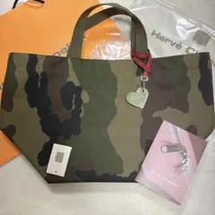 エルベシャプリエ 2701W カモフラ フューシャ ショルダーストラップ 美 