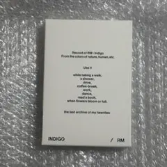 BTS RM ナムジュン indigo アルバム postcard