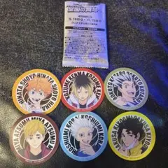 ハイキュー✖︎マツキヨココカラ　クリアステッカー(全6種セット)+オマケ5枚付き