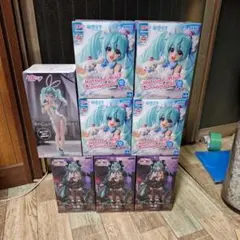 最新プライズフィギュア初音ミク8点セットまとめ売り