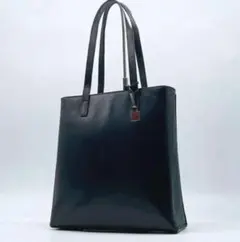 Ralph Lauren 本革 トートバッグ レザー サイドチェック柄 f7