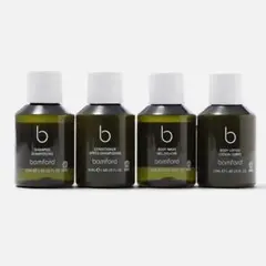 ホテルアメニティバンフォードシャンプーコンディショナーボディウォッシュローション