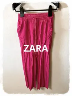 ☘️P1☘ZARA リラックスパンツ ピンク XS