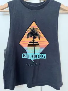 BILLABONG ノースリーブカットソー ブラック