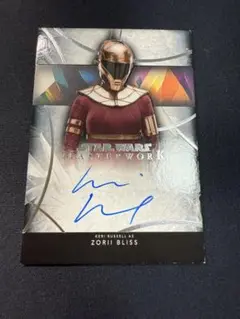 topps starwars サインカード　スターウォーズ　アンディサーキス topps starwars サインカード スターウォーズ アンディサーキス