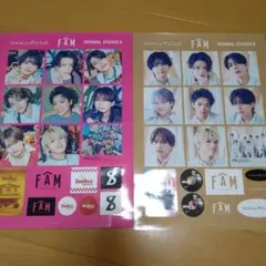 タイムレス FAM　アルバム特典　ステッカー2枚セット