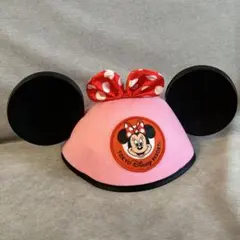 ミニー　ディズニー　ピンク　ハット