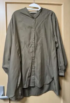 バンドカラーシャツ シャツ