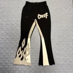 CREEFフレアパンツ　XS タグ有り