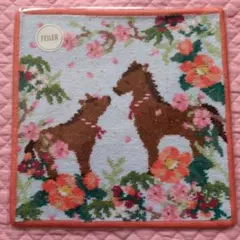 フェイラー　2026ウマ　干支ハンカチ