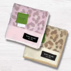 kate spade ハンカチ　2枚セット　ヒョウ柄　レオパード柄のサムネイル