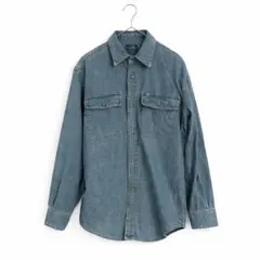 160◎, BIG JOHN デニムワークシャツ 綿100のサムネイル