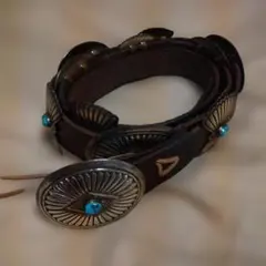 平屋様専用ナバホ族　コンチョベルト 12連　希少