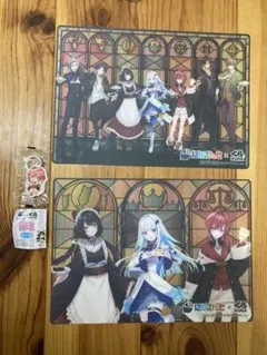 にじさんじ　くら寿司　めじるしチャーム　下敷き