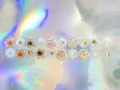 耳ツボジュエリー　20粒　花　SALE中