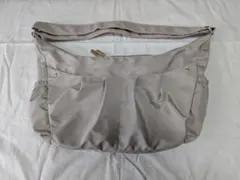 【tal. by yumi.】ベージュ ナイロン ショルダーバッグ