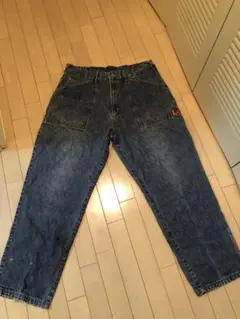 PLATINUM FUBU プラチナムフブ デニム denim PLATINUM FUBU - プラチナムフブバギーデニムジーンズストリート