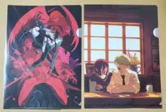 チェンソーマン　レゼ篇　レゼ　デンジ　クリアファイル　KV　TSUTAYA