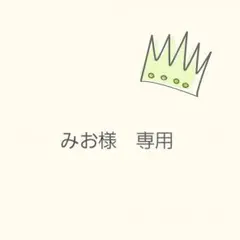 ✧*。みお様　専用ページです　.。.:*✧