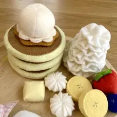nono様専用 フェルトままごと おままごと 点心セット 桃饅 ちまき しろ