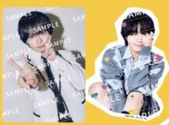 HARDWORK 大西流星 シール・トレカ　セット