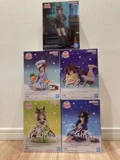 ⭐️人気⭐️ 5個セット ウマ娘 relax time BoC'z フィギュアのサムネイル