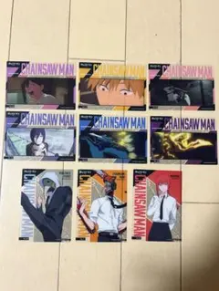 チェンソーマン レゼ編 クリアカードコレクション 9枚セット