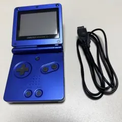 ゲームボーイアドバンスSP アズライトブルー 充電ケーブル・ソフト3本セット