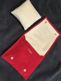 カルティエ 腕時計ポーチ 小物ポーチ アクセサリーポーチ 保存袋