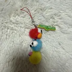 セサミストリート ぬいぐるみ ストラップ 3連