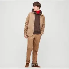 スウェットプルパーカ　ダークブラウン　UNIQLO