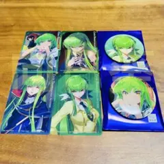 コードギアス Ｃ.Ｃ. 缶バッジ クリアカード ポストカード コードギアス C C ポストカード 缶バッジ ミニイラスト｜Yahoo