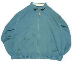 80s 90s USA製 ポロ ラルフローレン スイングトップ 緑